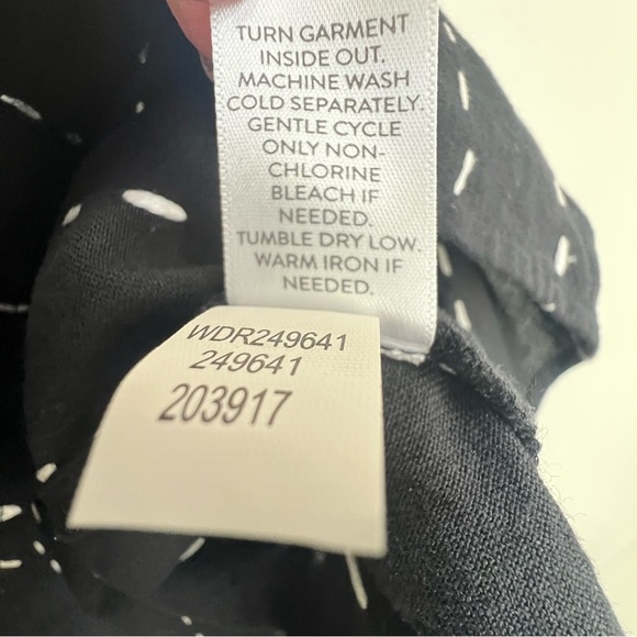 Pure J Jill Easy  A-line Maxi Dress Belted Boho Kantha Quilt Cotton Pockets M - Picture 10 of 16